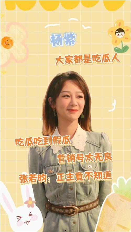 杨紫谈吃瓜群众,吃瓜群众的真相与反思